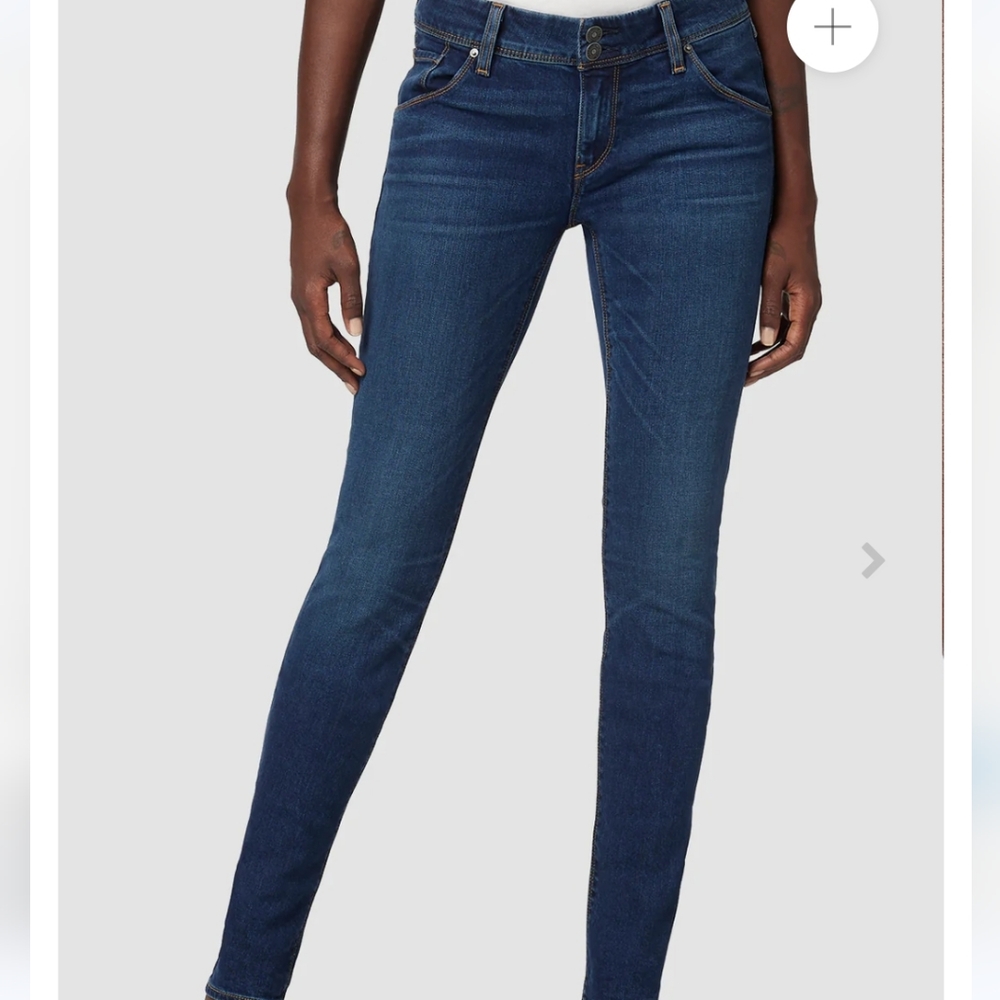 Hudson Collin Mid-Rise Skinny Jeans